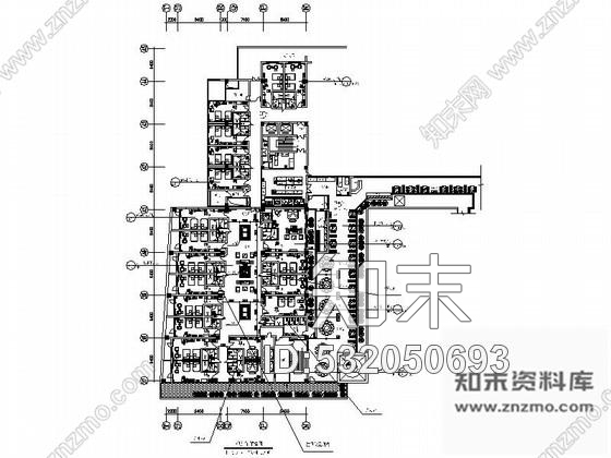 施工图西安豪华时尚酒店局部装修图cad施工图下载【ID:532050693】