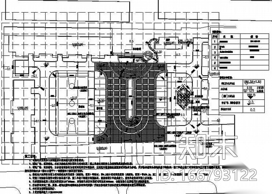 [云南昆明]某县税务局环境景观改造施工图cad施工图下载【ID:166793122】