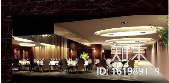 [山西]某商务酒店装修图(含效果)cad施工图下载【ID:161989119】