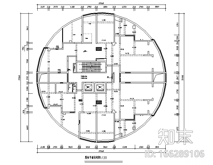 [江西]国际金融办公空间设计施工图（附效果图）cad施工图下载【ID:166289106】