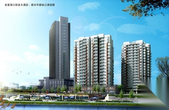 [四川]某住宅区十八层塔式住宅楼建筑方案图（含效果图）cad施工图下载【ID:166306193】