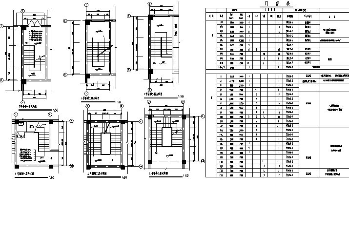 [宁夏]新中式住宅建筑施工图(含人防、商业、幼儿园及...cad施工图下载【ID:149527175】