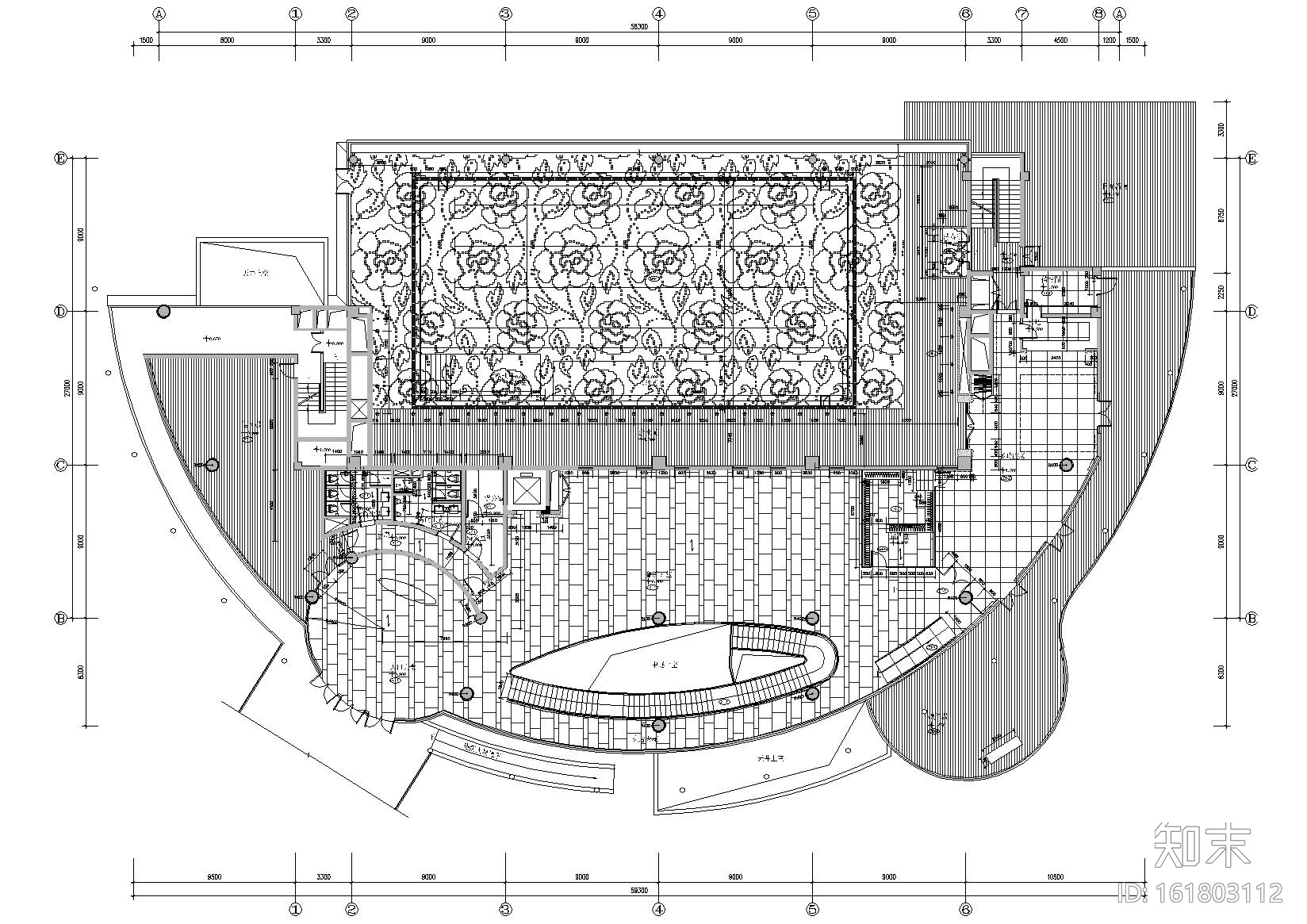 ​[杭州]梁志天_钱江新城(一期)会所施工图cad施工图下载【ID:161803112】