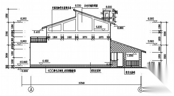 [绵阳]某二层新农村住宅建筑结构水暖电施工图cad施工图下载【ID:166560104】