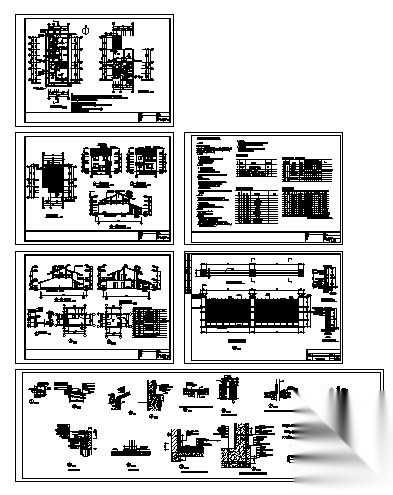 [绵阳]某二层新农村住宅建筑结构水暖电施工图cad施工图下载【ID:166560104】