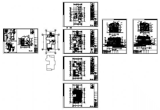 丹堤C区2、3、4、5、6号楼建筑施工图施工图下载【ID:151392149】