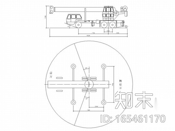 吊车CAD图纸（21种型号）cad施工图下载【ID:165461170】