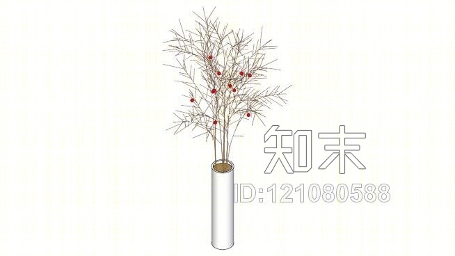 干花束SU模型下载【ID:121080588】
