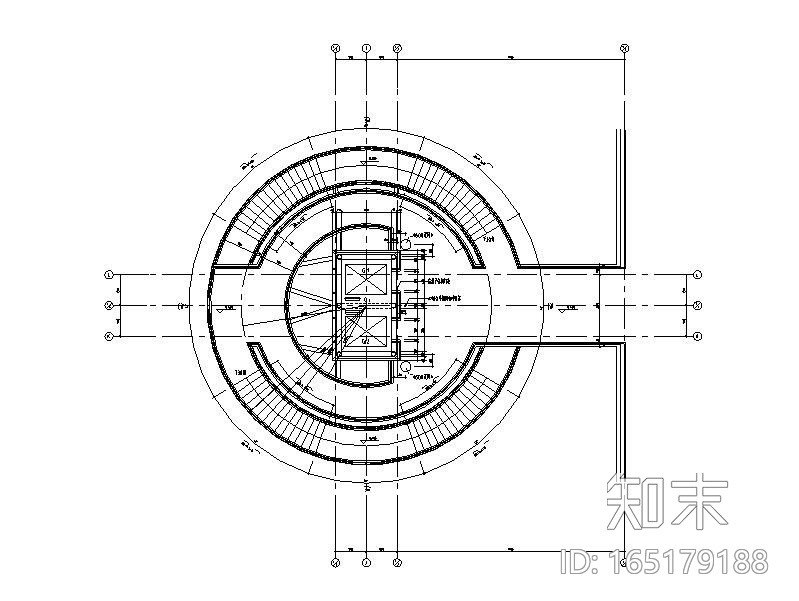 楼梯节点详图cad施工图下载【ID:165179188】