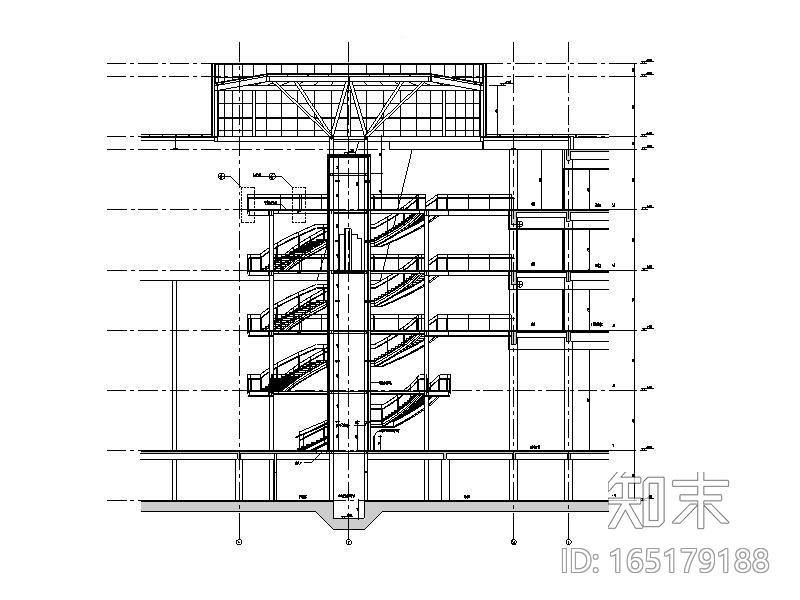 楼梯节点详图cad施工图下载【ID:165179188】