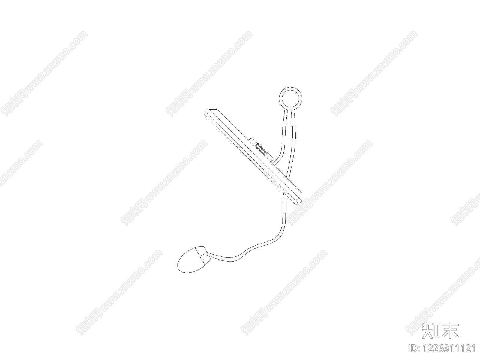 五金管件cad施工图下载【ID:1226311121】