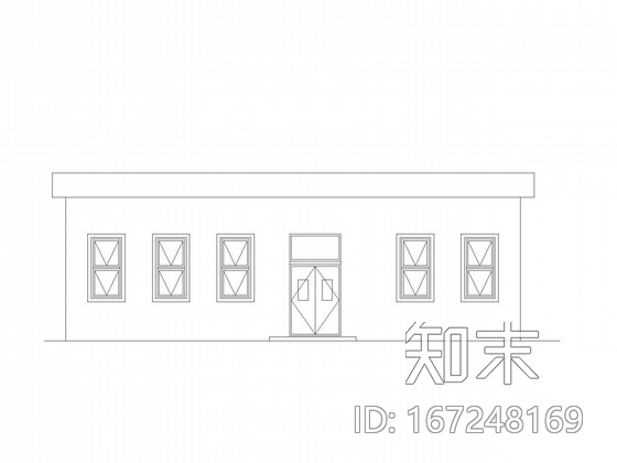 某高速公路匝道收费站水泵房建筑结构水电施工图cad施工图下载【ID:167248169】