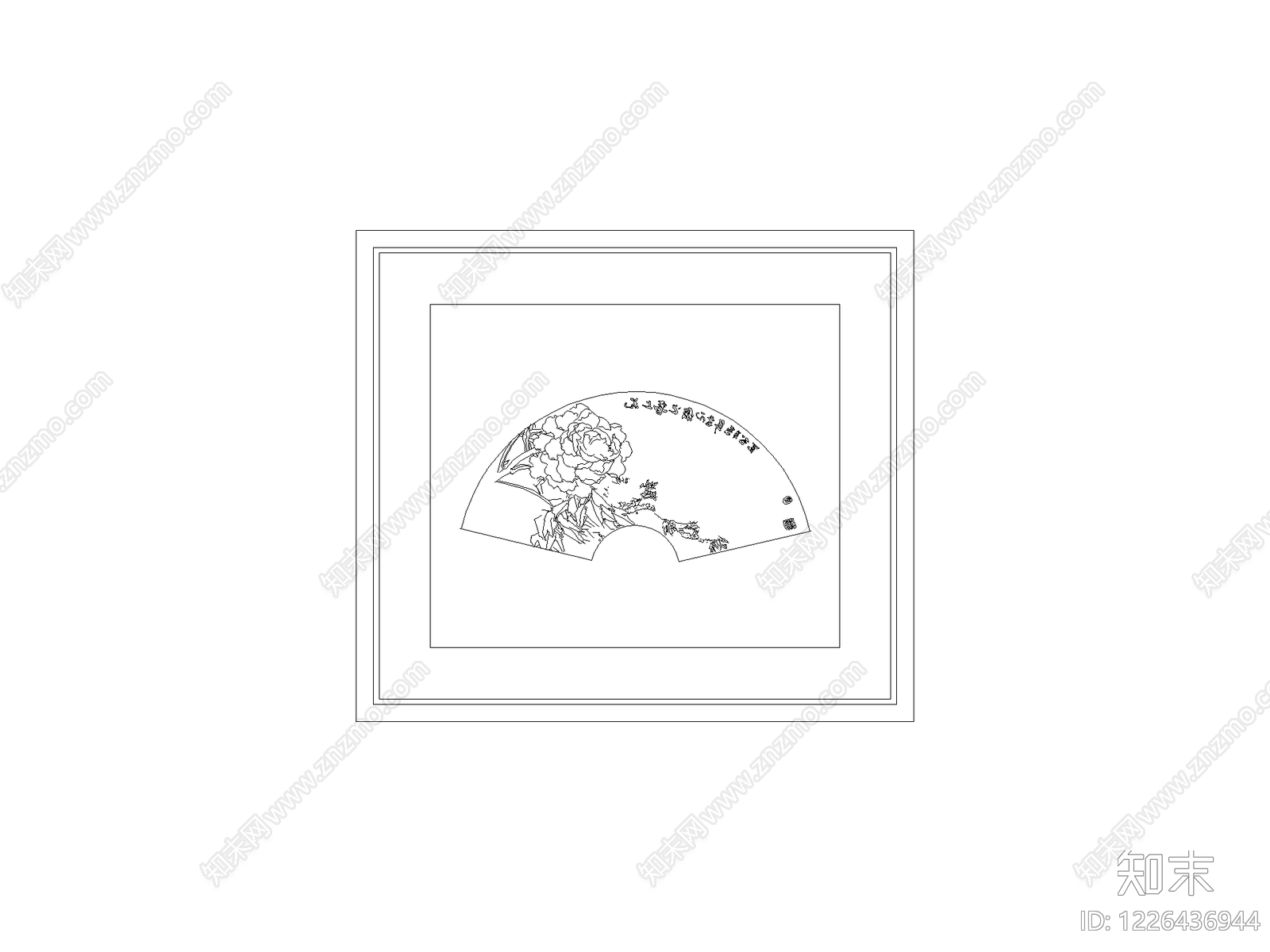 挂画CAD图纸