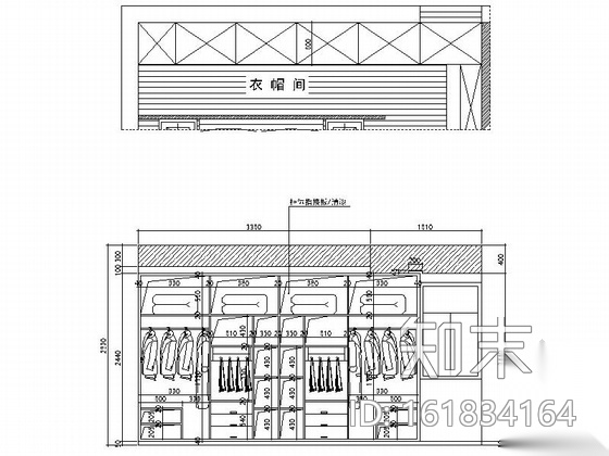 [武汉]现代都市两居室装修CAD施工图（含效果图）cad施工图下载【ID:161834164】