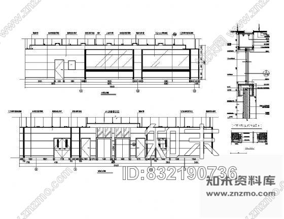 图块/节点医院结算窗口详图cad施工图下载【ID:832190736】