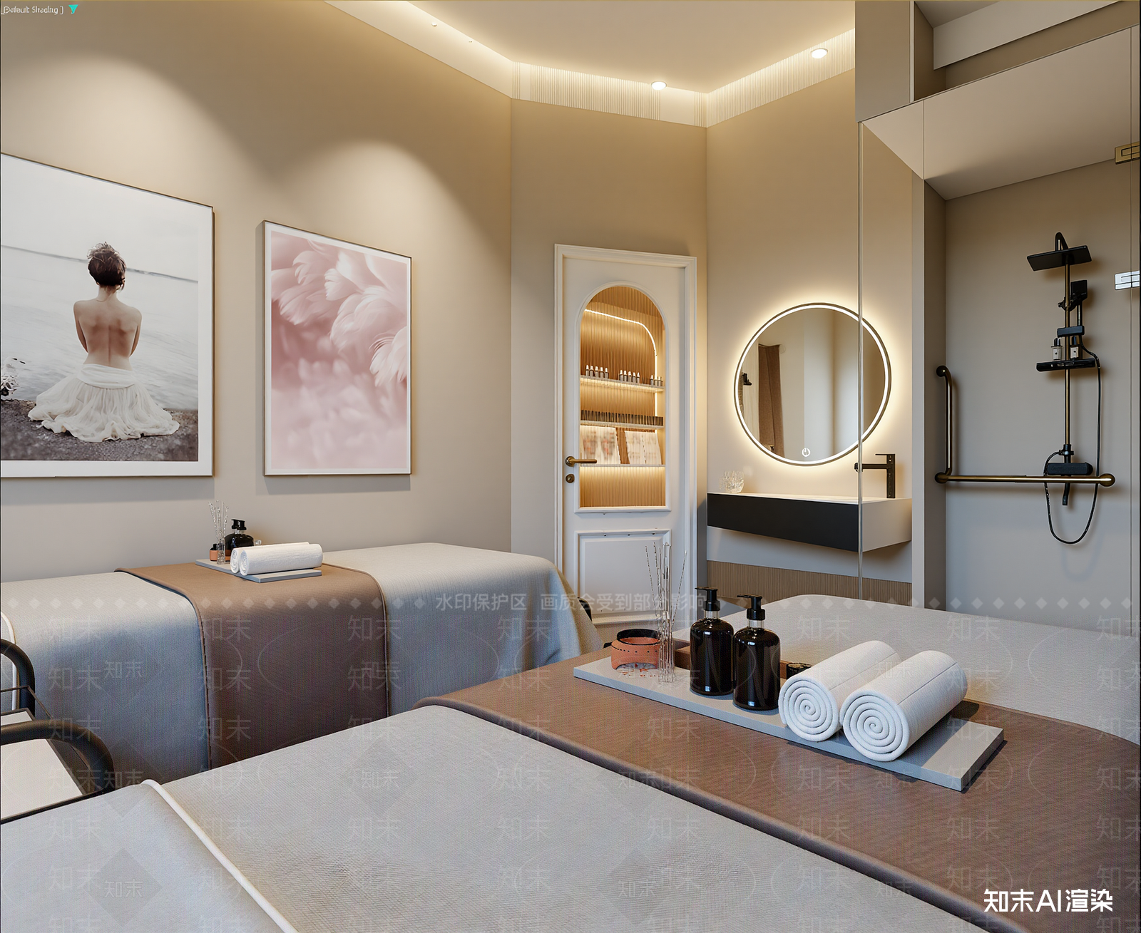 美容院3D模型下载【ID:1213981169】