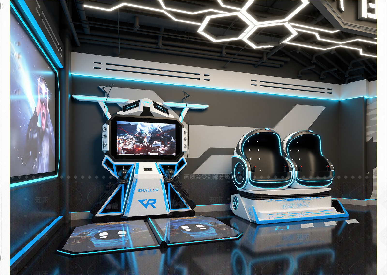 工业科技展厅3D模型下载【ID:1214988212】