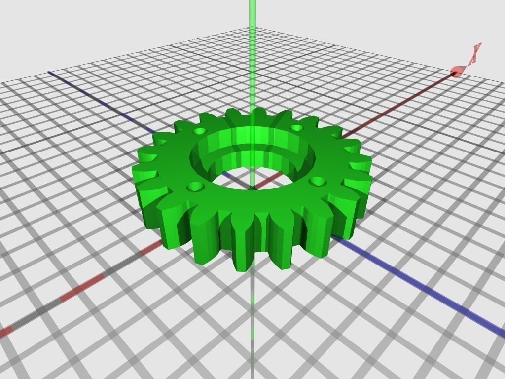 橡皮筋驱动的齿轮组3d打印模型下载【ID:178598114】