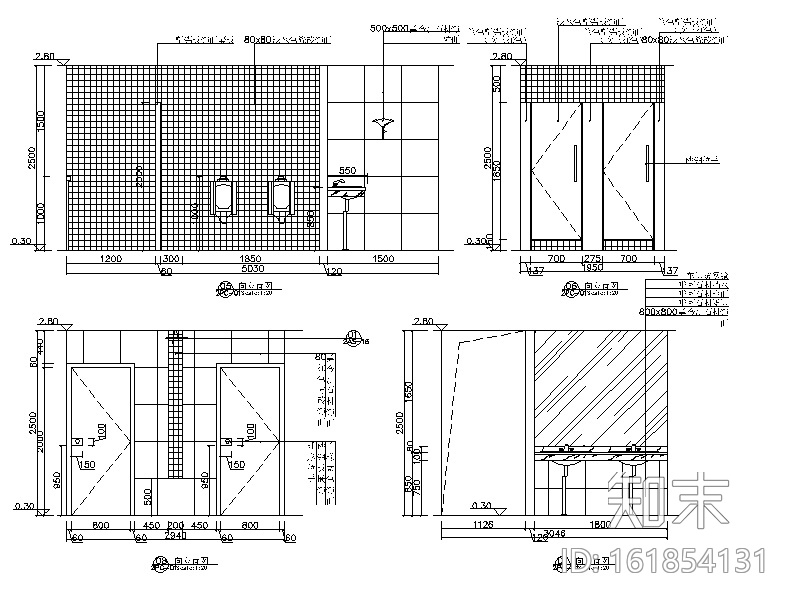 某现代风格大酒店全套CAD施工图（含效果图）cad施工图下载【ID:161854131】