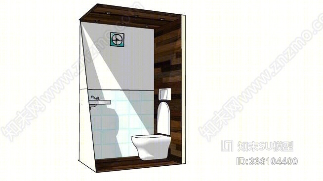 厕所SU模型下载【ID:336104400】
