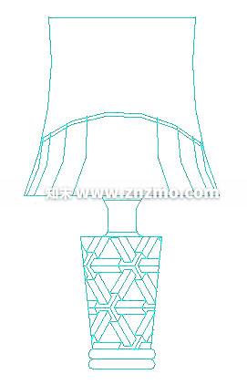 台灯cad施工图下载【ID:181456138】