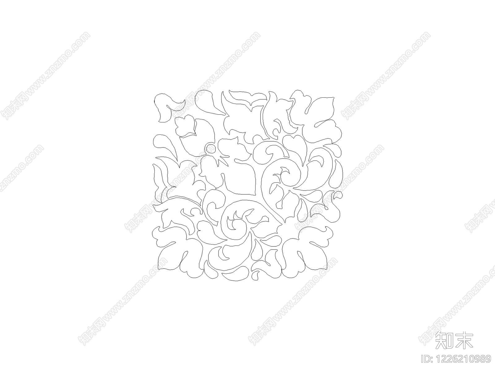 填充图案CAD图纸