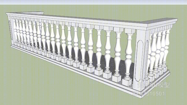 balustradaSU模型下载【ID:47310501】