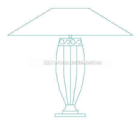 台灯cad施工图下载【ID:181096194】