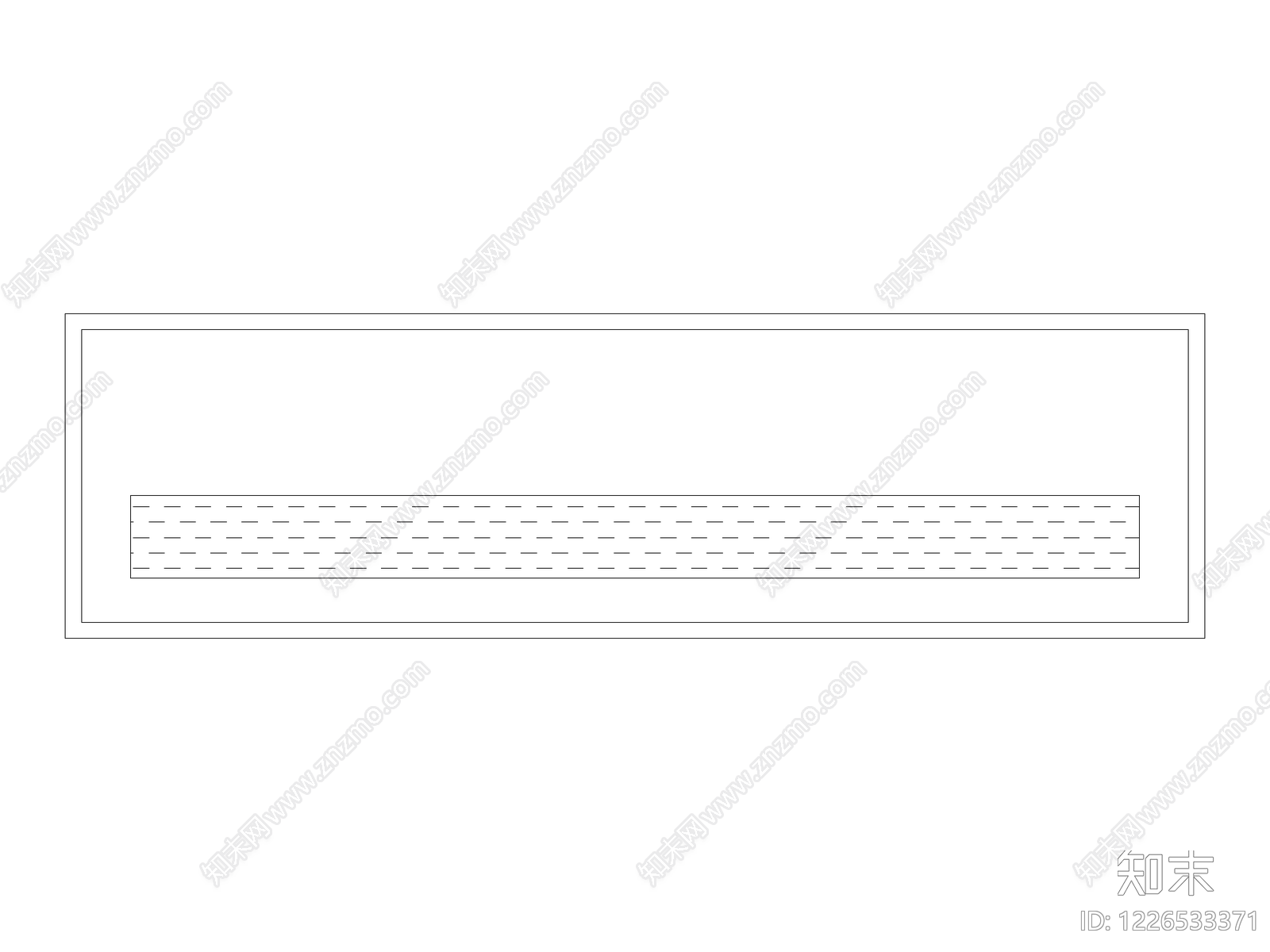 现代图框CAD图纸