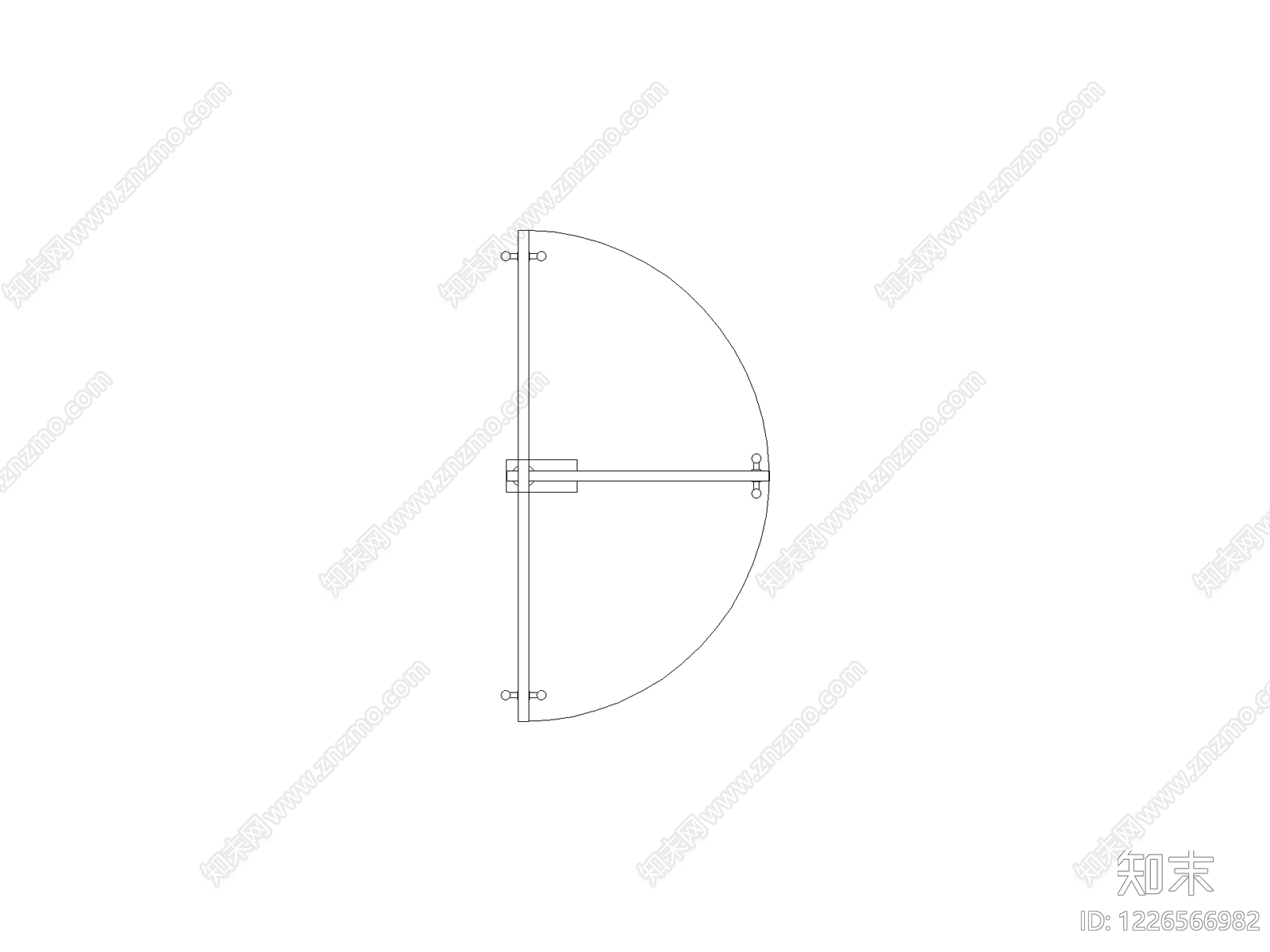 动态图块家具节点cad施工图下载【ID:1226566982】