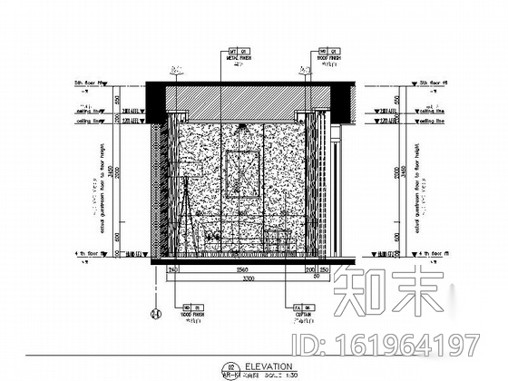 [深圳]某国际大酒店K1房型客房施工图施工图下载【ID:161964197】