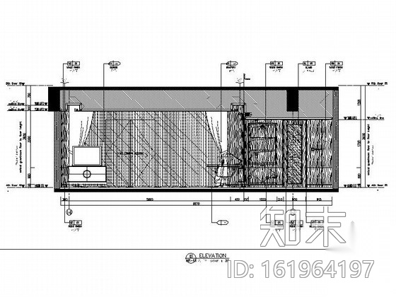 [深圳]某国际大酒店K1房型客房施工图施工图下载【ID:161964197】