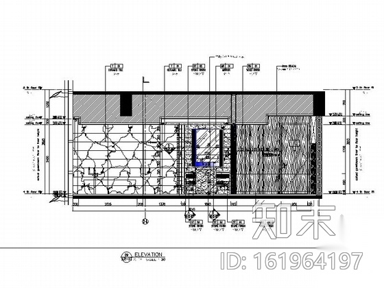 [深圳]某国际大酒店K1房型客房施工图施工图下载【ID:161964197】