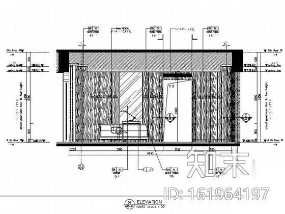 [深圳]某国际大酒店K1房型客房施工图施工图下载【ID:161964197】