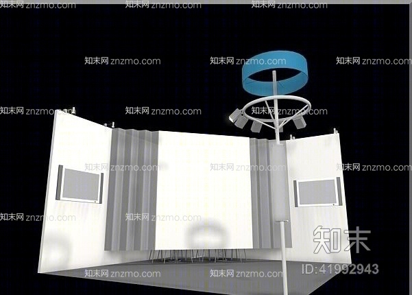 投影幕布13D模型下载【ID:41992943】