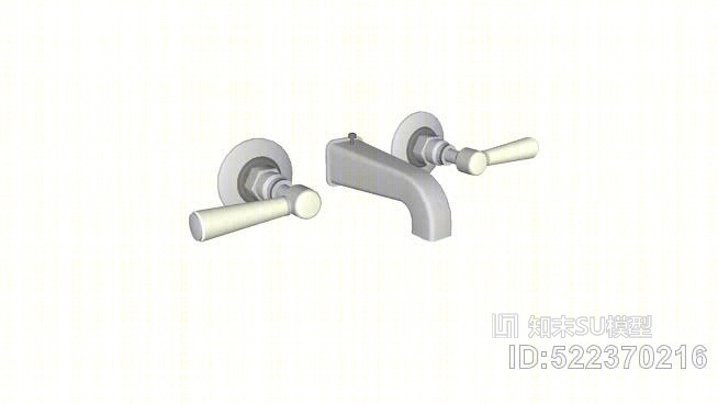 浴缸水龙头详图SU模型下载【ID:522370216】