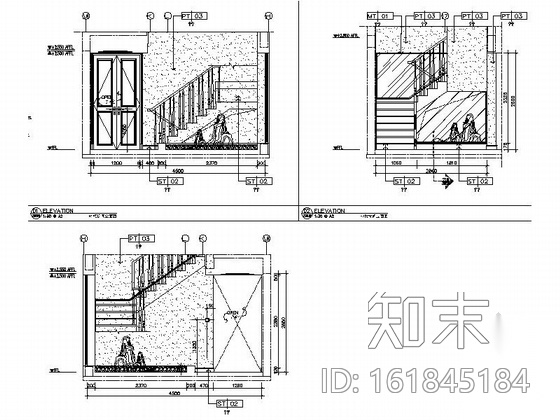 [上海]全国连锁知名设计院设计欧式别墅施工图（含方案...cad施工图下载【ID:161845184】