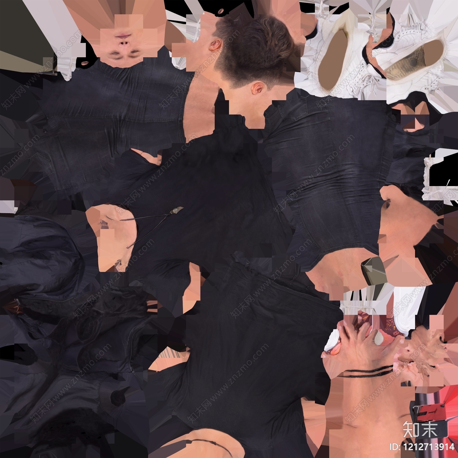 素色布纹贴图下载【ID:1212713914】