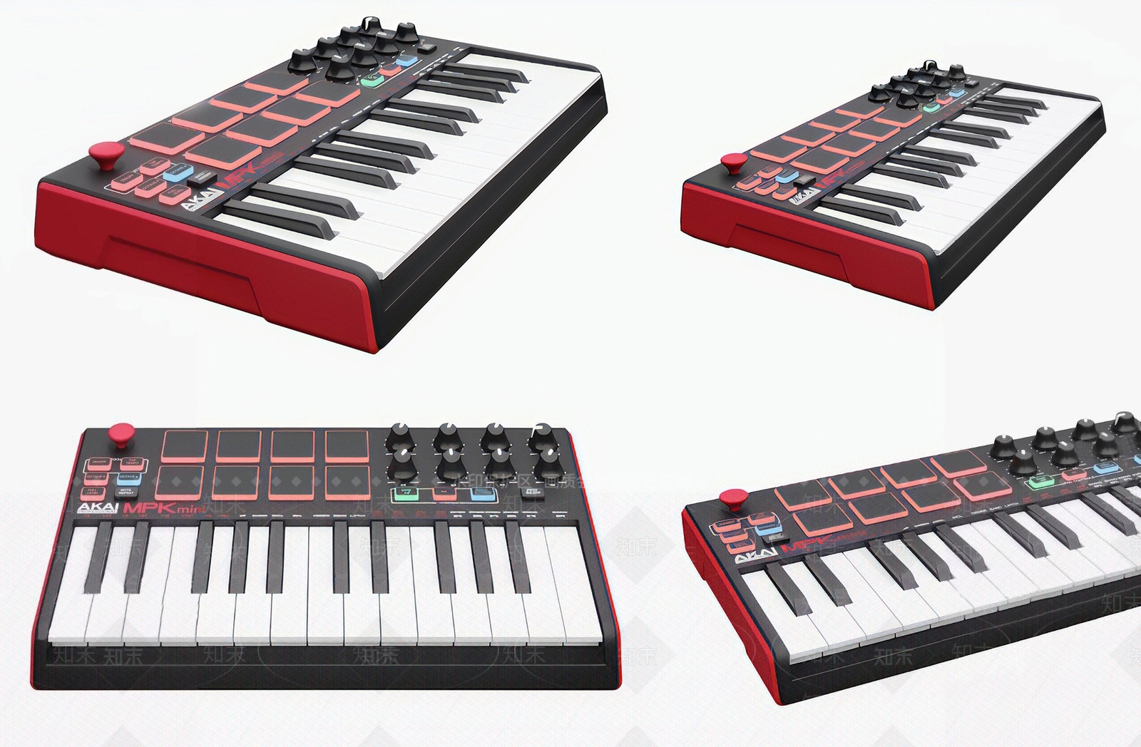 现代电子琴3D模型下载【ID:1112831828】