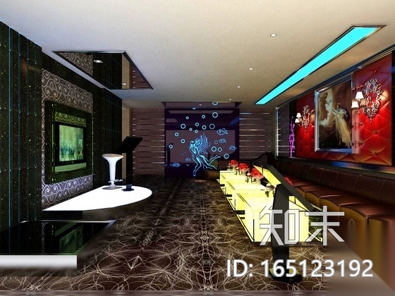 [安徽]气势恢宏多功能豪华娱乐俱乐部装修施工图（含效果...cad施工图下载【ID:165123192】