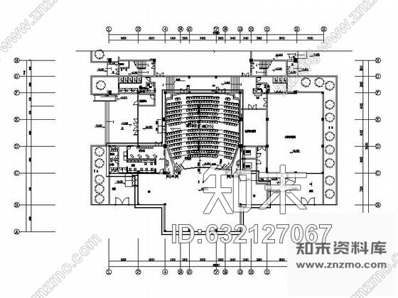 施工图广州某大学小剧院装修图施工图下载【ID:632127067】