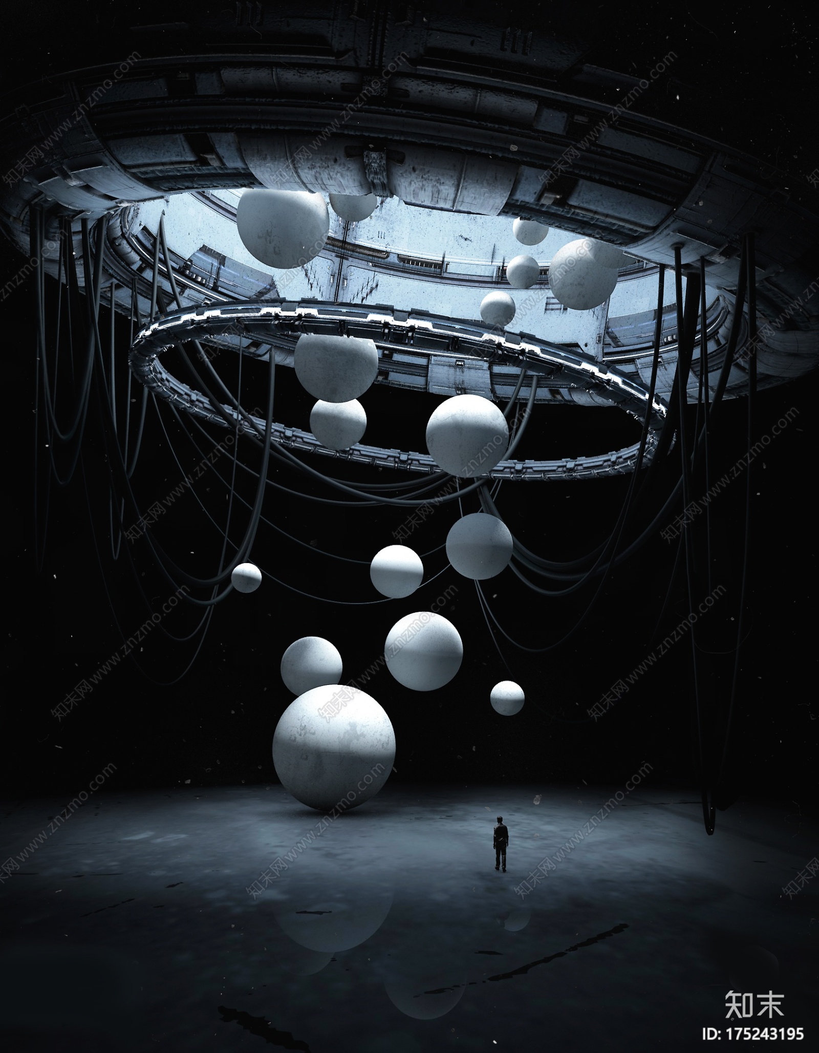 虚拟概念场景CG模型下载【ID:175243195】