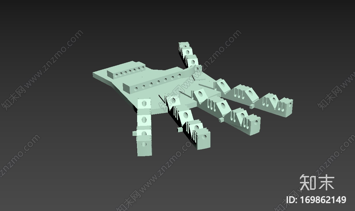 关节机械手3d打印模型下载【ID:169862149】