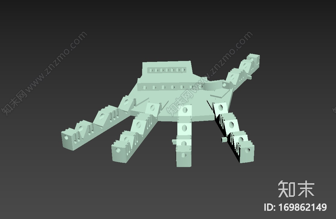 关节机械手3d打印模型下载【ID:169862149】