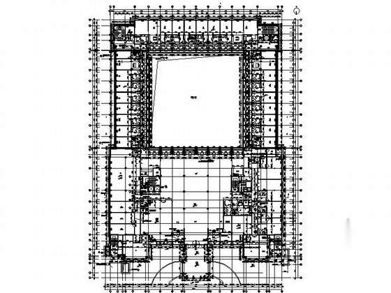 [新疆]3层现代风格旅游酒店建筑施工图cad施工图下载【ID:167654179】
