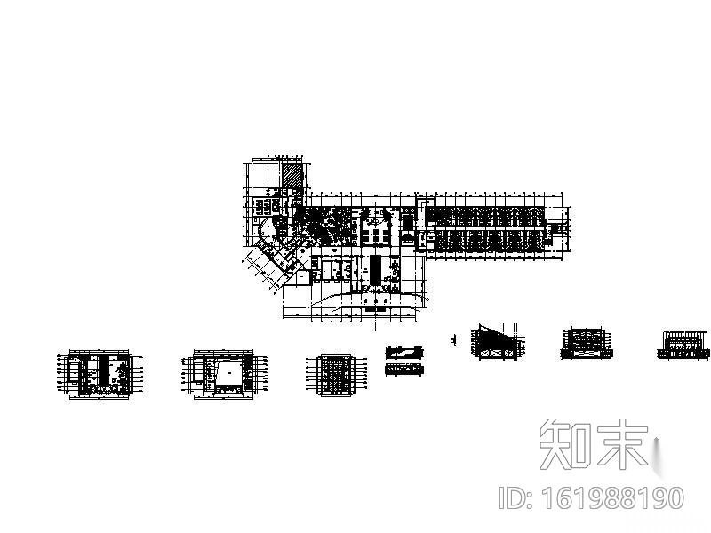 某国际大酒店装修图(含效果)cad施工图下载【ID:161988190】