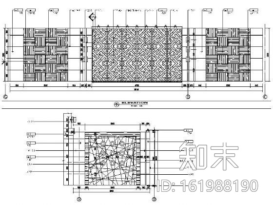 某国际大酒店装修图(含效果)cad施工图下载【ID:161988190】