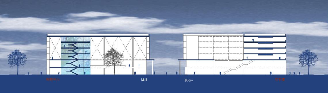 [上海]高层围合布局现代风格城市规划建筑设计方案文本cad施工图下载【ID:167376125】