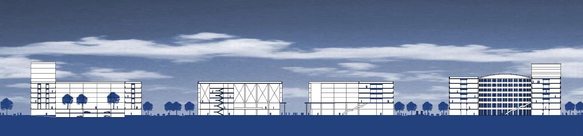 [上海]高层围合布局现代风格城市规划建筑设计方案文本cad施工图下载【ID:167376125】