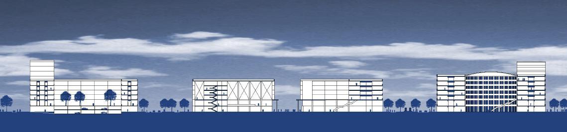 [上海]高层围合布局现代风格城市规划建筑设计方案文本cad施工图下载【ID:151736187】